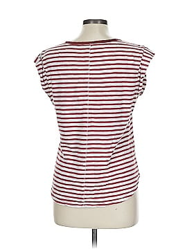 Max Studio Pink Short Sleeve Blouse Size L