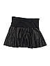 Ben Minkoff Solid Black Faux Leather Skirt Size S - photo 1