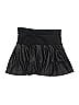 Ben Minkoff Solid Black Faux Leather Skirt Size S - photo 2