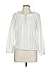 Alice + Olivia Ivory 3/4 Sleeve Blouse Size L - photo 1