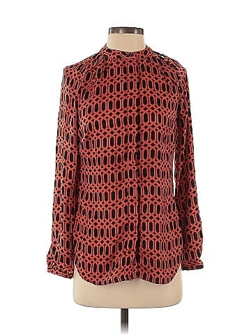 BCBGMAXAZRIA Long Sleeve Blouse (view 1)