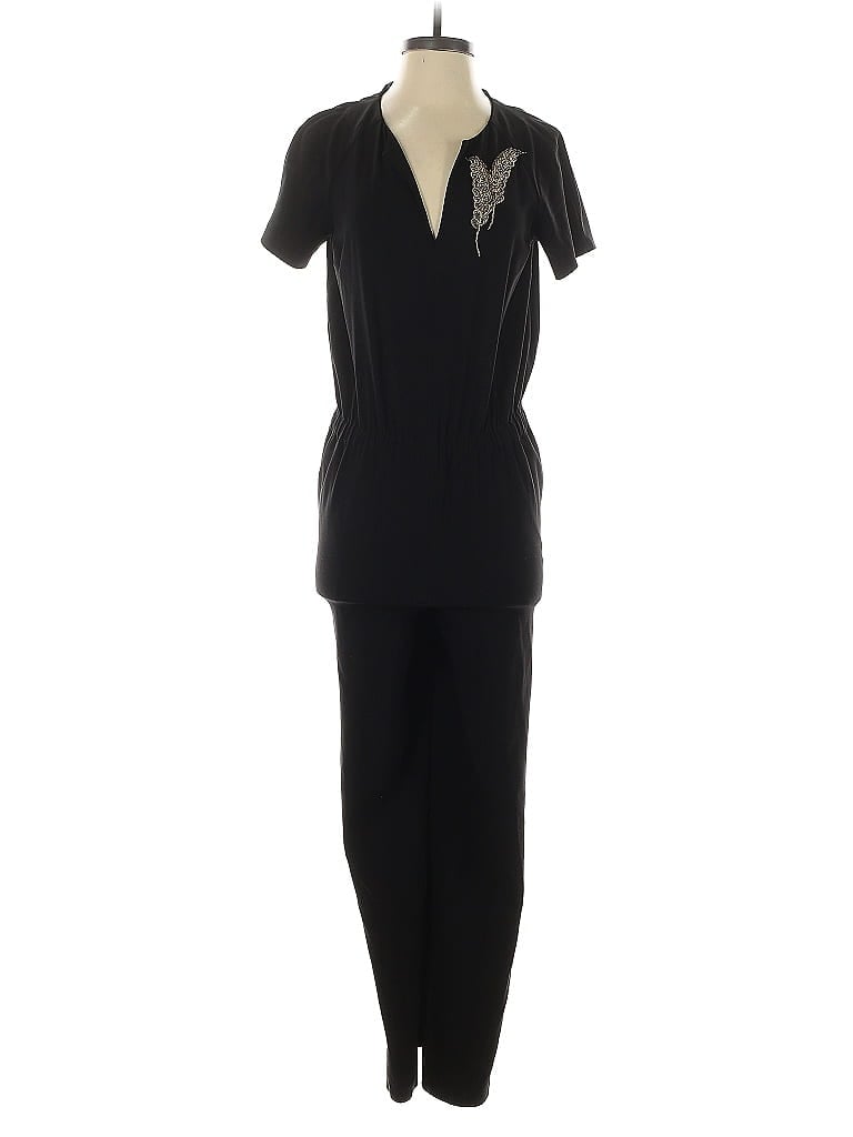 Pre-owned Zac Zac Posen Jumpsuit In Black
