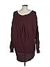 We the Free Burgundy Pullover Sweater Size L - photo 2