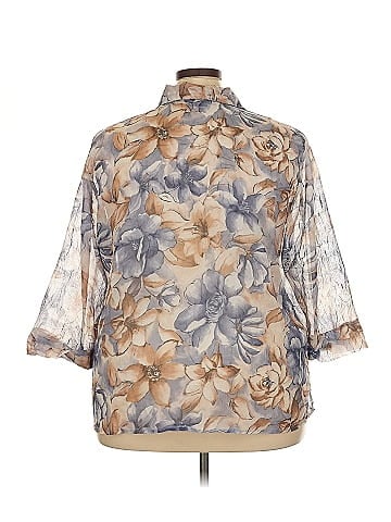 Fashion Bug 3/4 Sleeve Blouse (view 2)