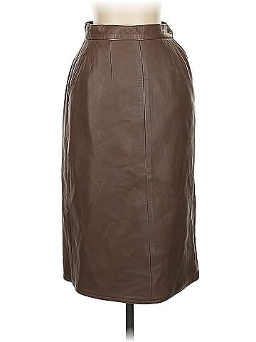 Siena Studio Faux Leather Skirt (view 1)