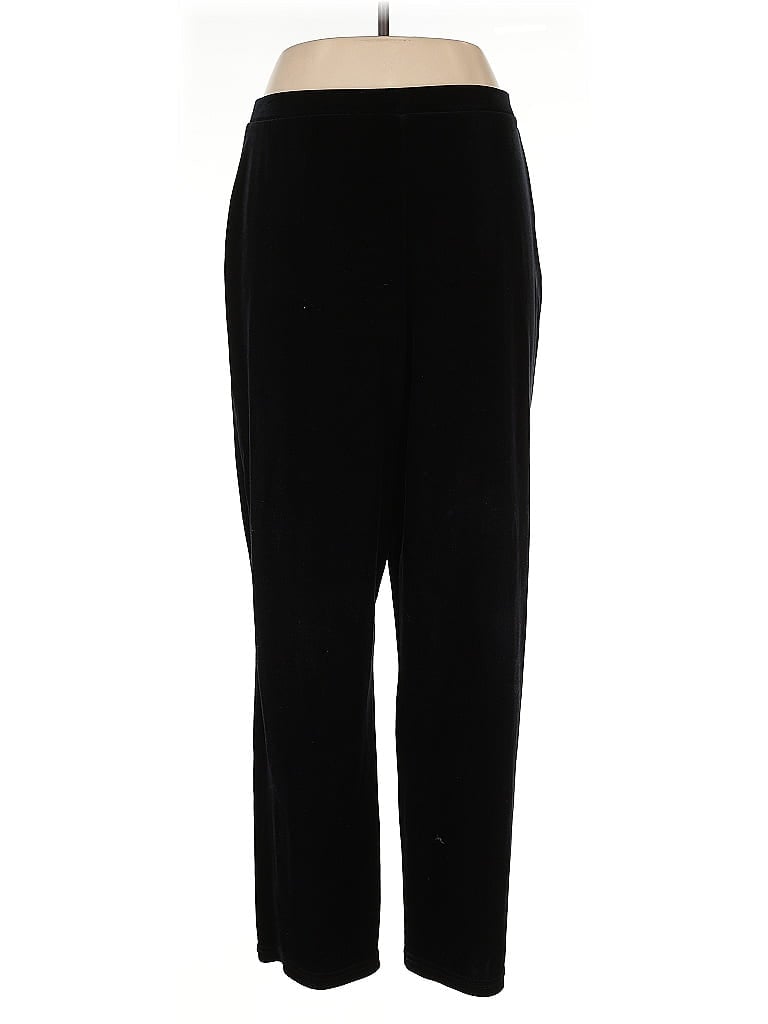 Pre-owned Valerie Stevens Casual Pants In Black