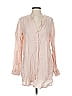 Sigrid Olsen 100% Linen Pink Long Sleeve Blouse Size S - photo 1