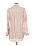 Sigrid Olsen 100% Linen Pink Long Sleeve Blouse Size S - photo 2