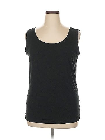 Lord & Taylor Sleeveless T-Shirt (view 1)
