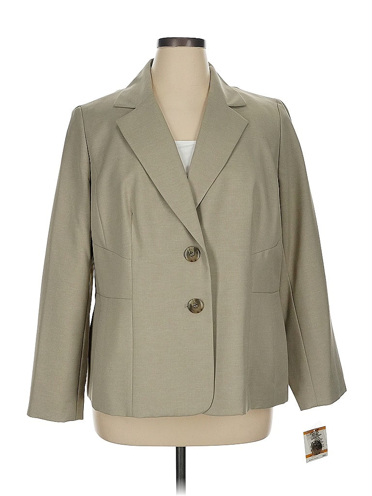 Kasper Tan Blazer Size 16 - photo 1