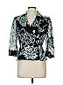 Alex Evenings Teal Cardigan Size M - photo 1