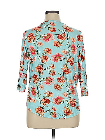 Green Envelope 3/4 Sleeve T-Shirt (view 2)