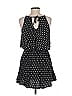Xhilaration 100% Rayon Stars Black Casual Dress Size M - photo 2