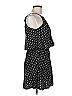 Xhilaration 100% Rayon Stars Black Casual Dress Size M - photo 4
