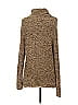Co & Eddy Tweed Brown Turtleneck Sweater Size S - photo 2