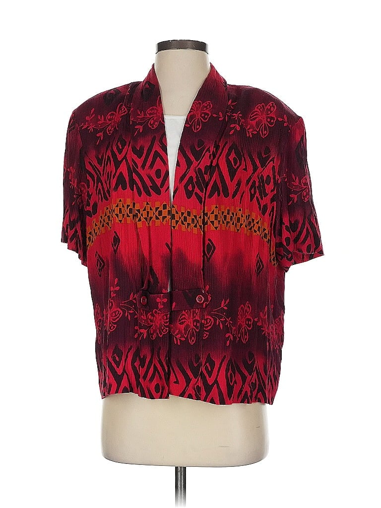 Pre-owned Studio I Jacket In Red