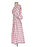 Nicholas 100% Cotton Checkered-gingham Pink Casual Dress Size 4 - photo 4