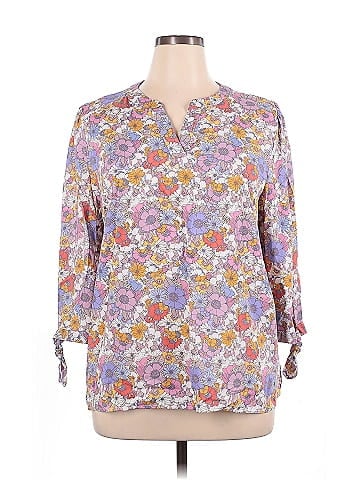 Jones & Co 3/4 Sleeve Blouse (view 1)