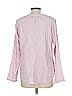 Xirena 100% Cotton Pink Long Sleeve Blouse Size M - photo 2
