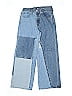 Gap Kids 100% Cotton Color Block Blue Jeans Size 8 (big kids) - photo 1