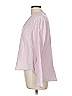 Xirena 100% Cotton Pink Long Sleeve Blouse Size M - photo 5