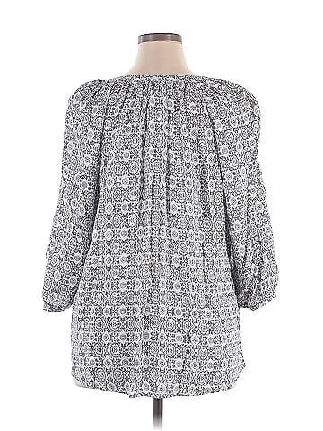Jones & Co 3/4 Sleeve Blouse (view 2)