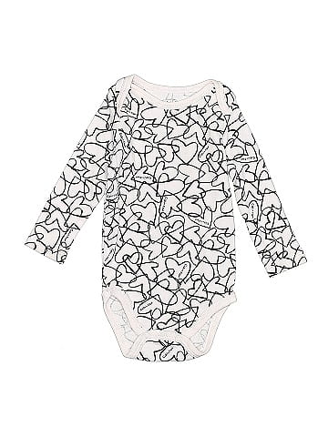 Calvin Klein Long Sleeve Onesie (view 1)