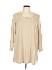 Susan Graver 3/4 Sleeve T Shirt