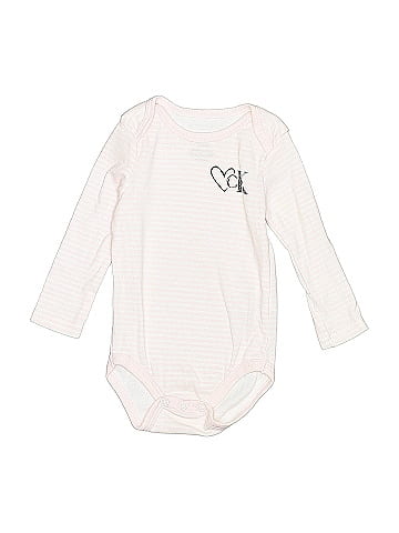 Calvin Klein Long Sleeve Onesie (view 1)