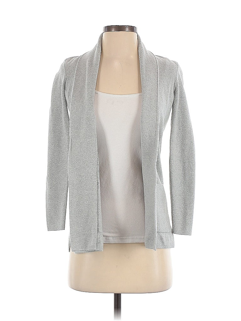 Pre-owned J.crew Factory Store Cardigan Sweater In Gray