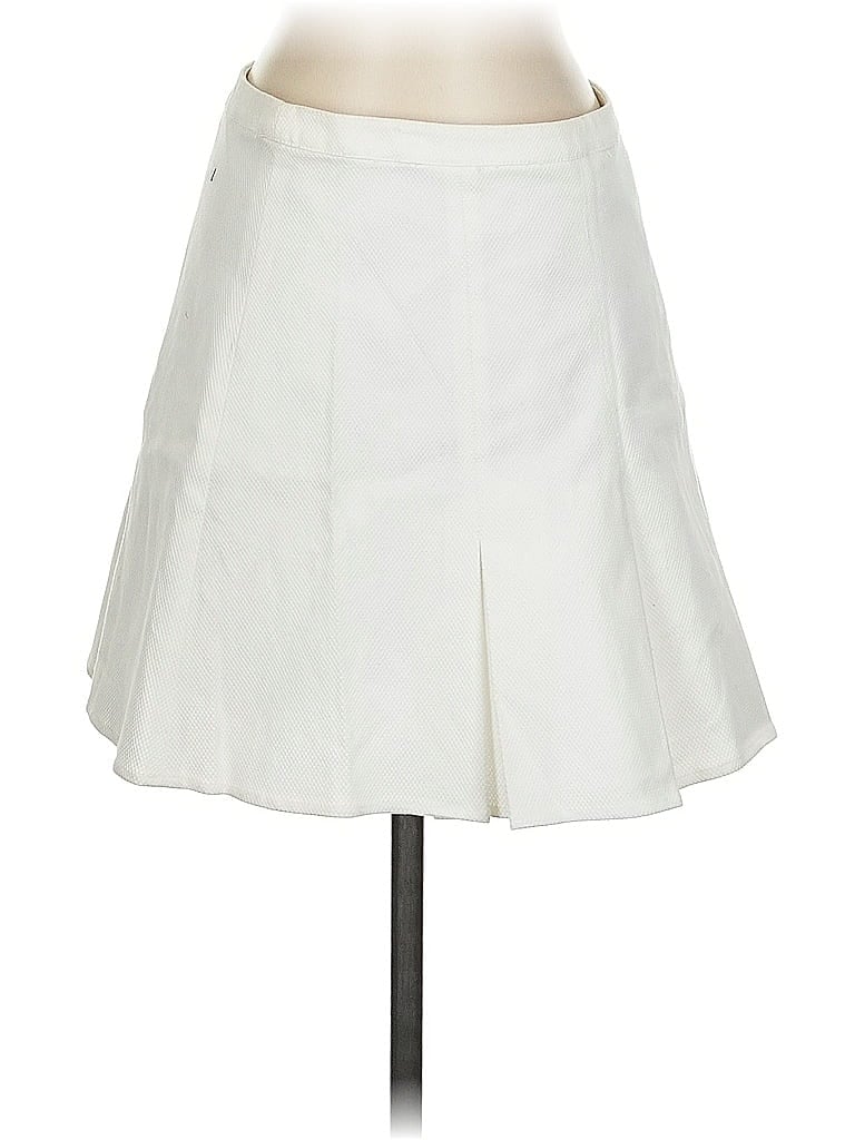 Joie Solid White Ivory Casual Skirt Size S - photo 1