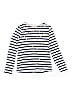 Crewcuts Outlet 100% Cotton Stripes Blue Long Sleeve T-Shirt Size 8 (big kids) - photo 1