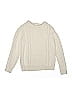 Crewcuts Outlet 100% Cotton Ivory Tan Pullover Sweater Size 8 (big kids) - photo 1