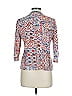 L-RL Lauren Active Ralph Lauren 100% Cotton Blue 3/4 Sleeve Top Size L - photo 2