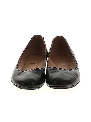Chloé Lauren Scalloped Flats (view 2)