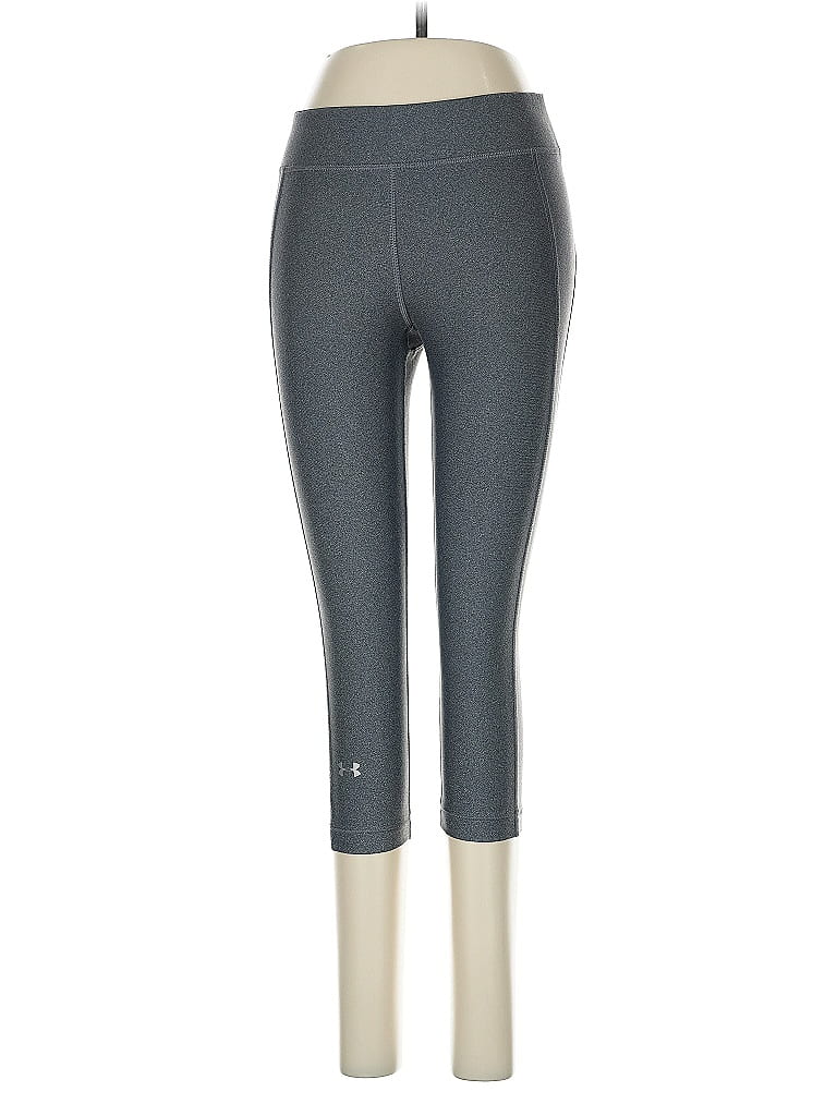 Pre-owned Under Armour Active Pants In Gray