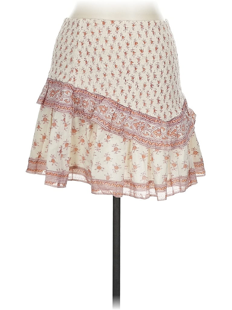 Saylor Paisley Ivory Casual Skirt Size L - photo 1