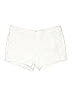 Just Be... Solid Ivory Shorts Size 3X - photo 1