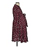 Seraphine 100% Viscose Polka Dots Maroon Burgundy Casual Dress Size 4 - photo 4