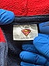 Superman Blue Zip Up Hoodie Size 3T - photo 4