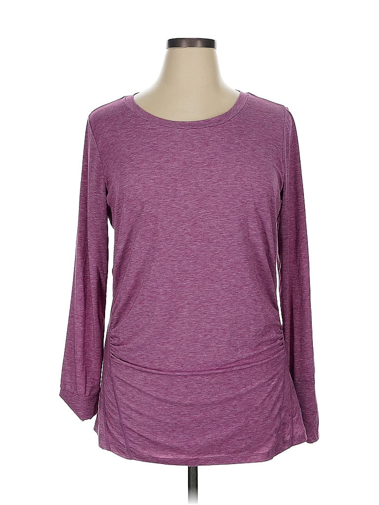 Gap Fit Purple Active T-Shirt Size XL - photo 1