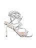 Stuart Weitzman Solid Metallic Gray Heels Size 7 1/2 - photo 1