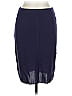 M Missoni Solid Blue Purple Wool Skirt Size EU (IT) 46 / US 10 - photo 1