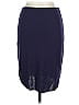 M Missoni Solid Blue Purple Wool Skirt Size EU (IT) 46 / US 10 - photo 2