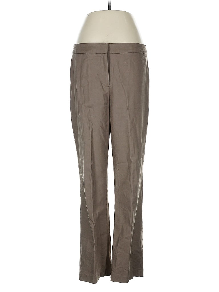 Pre-owned Nic + Zoe Dress Pants In Brown