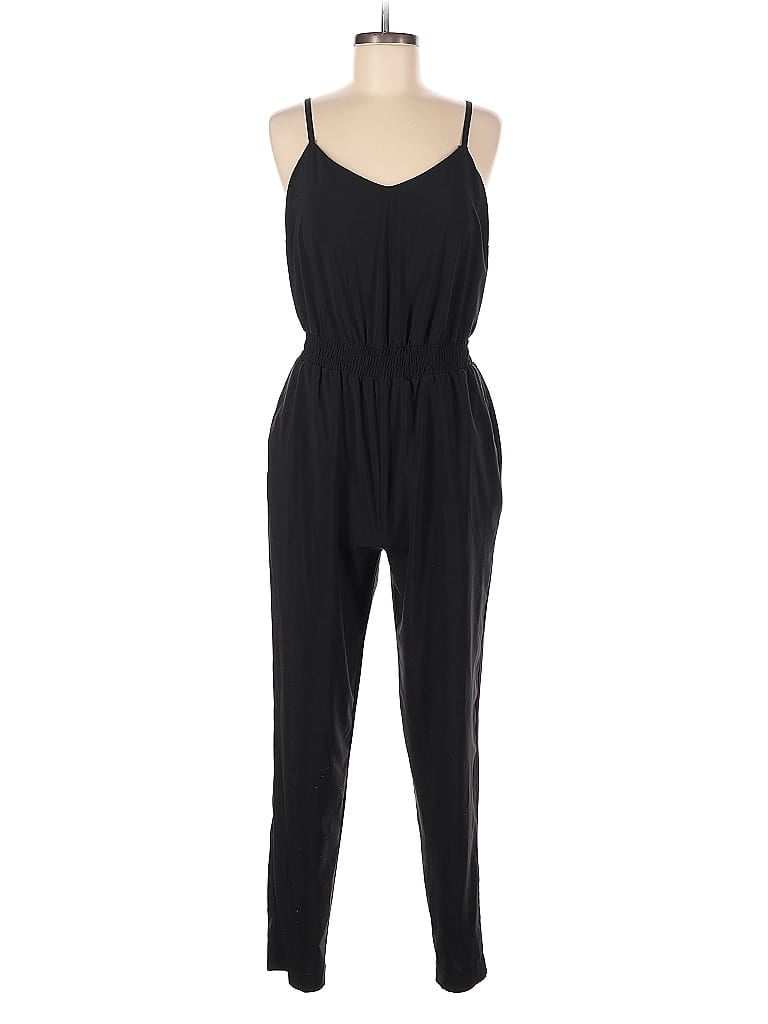 Soma Solid Black Jumpsuit Size M - photo 1