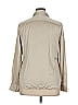 Lauren by Ralph Lauren 100% Viscose Metallic Tan Long Sleeve Button-Down Shirt Size XL - photo 2