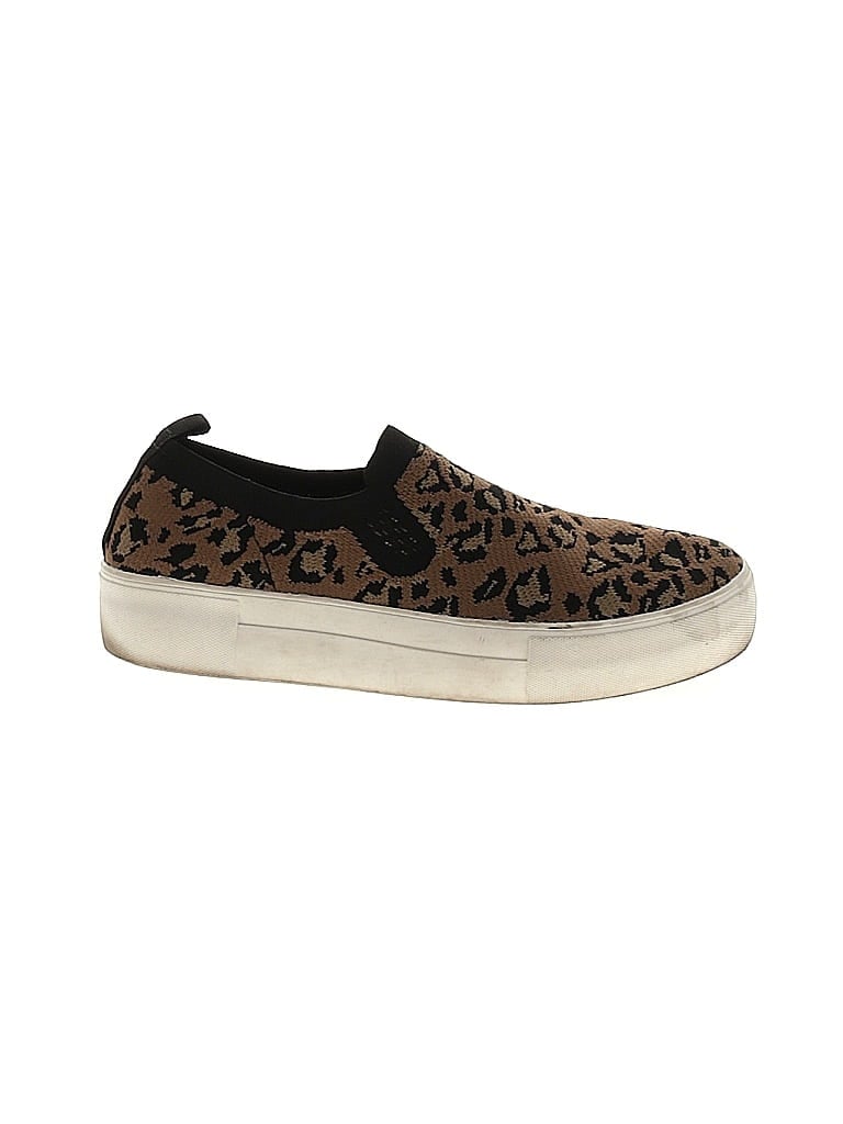Cushion Aire Animal Print Brown Tan Sneakers Size 7 - photo 1