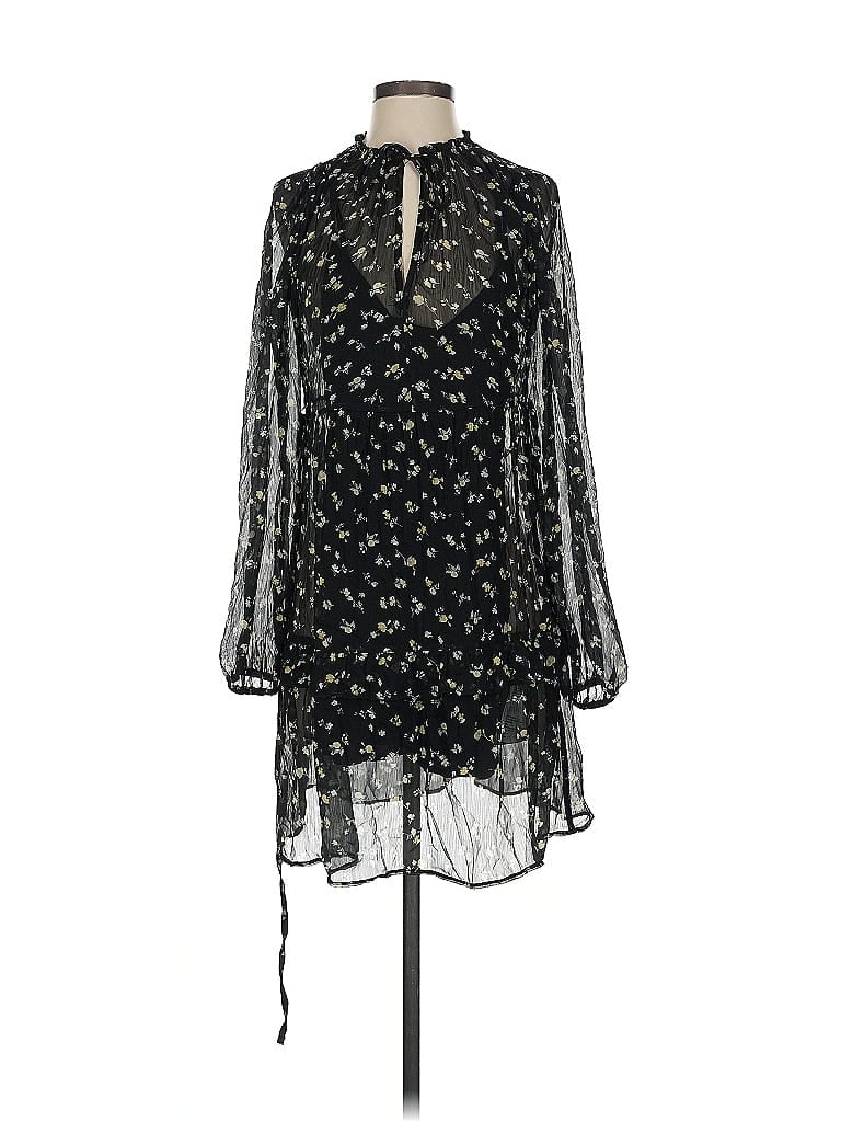 Pre-owned Abercrombie & Fitch Casual Dress In Black