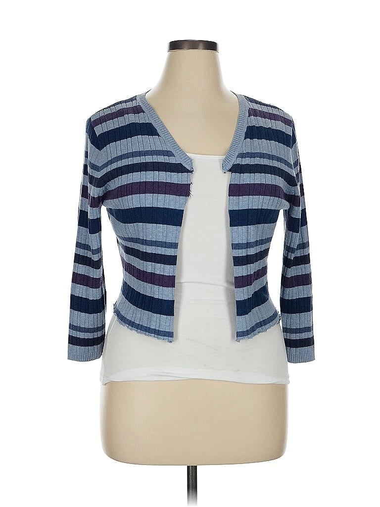Croft & Barrow Blue Cardigan Size XL - photo 1